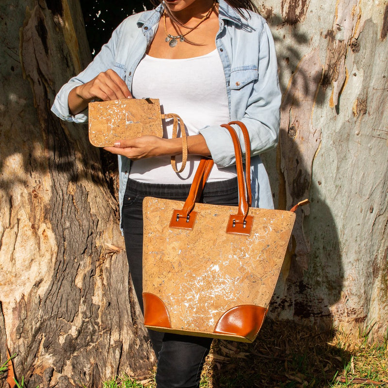 Cork handbags +bodycross+small bag set of three bags Bagc-005