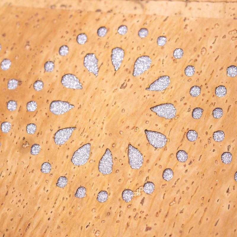Natural cork Laser cute style women zipper card vegan wallet BAG-328-D