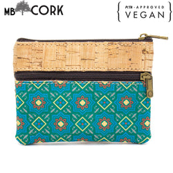 Cork Purse vegan eco women coin purse wallet bag  BAG49-01