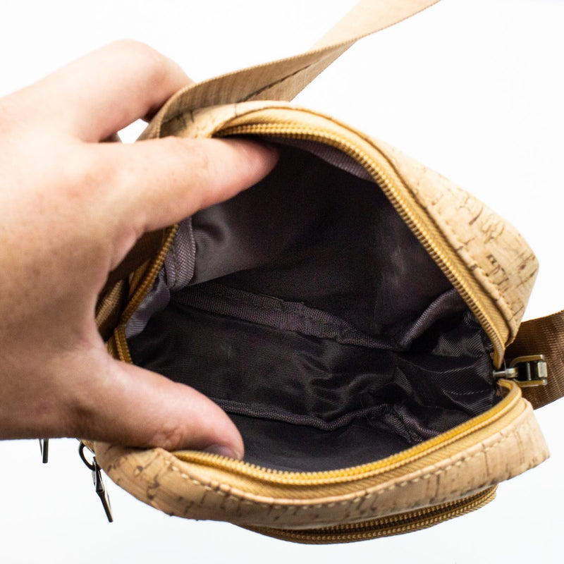 Natural Cork men crossbody bags Bag-304