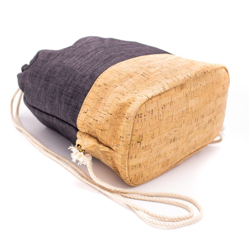 Cork Gymsack gym bag backpack sports bag cotton with cork BAG-601
