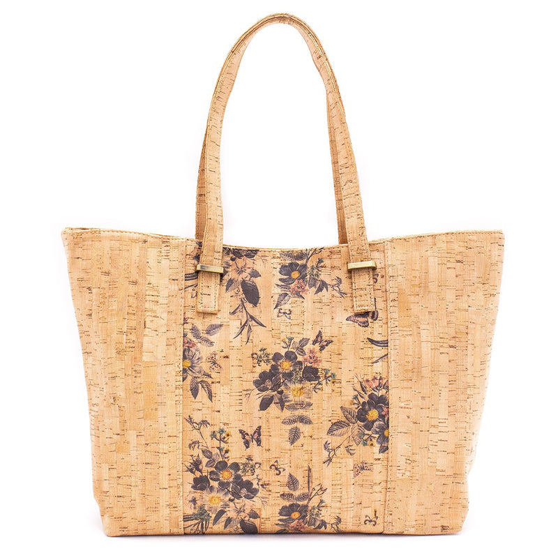 Natural cork bag with beautiful pattern women shoulder handbags BAG-374/624-handbag