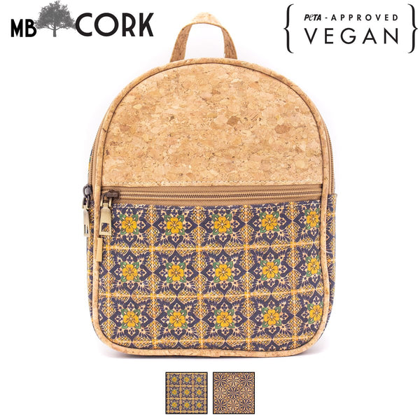 Natural cork girls women backpack  BAG-627-AB-Backpack