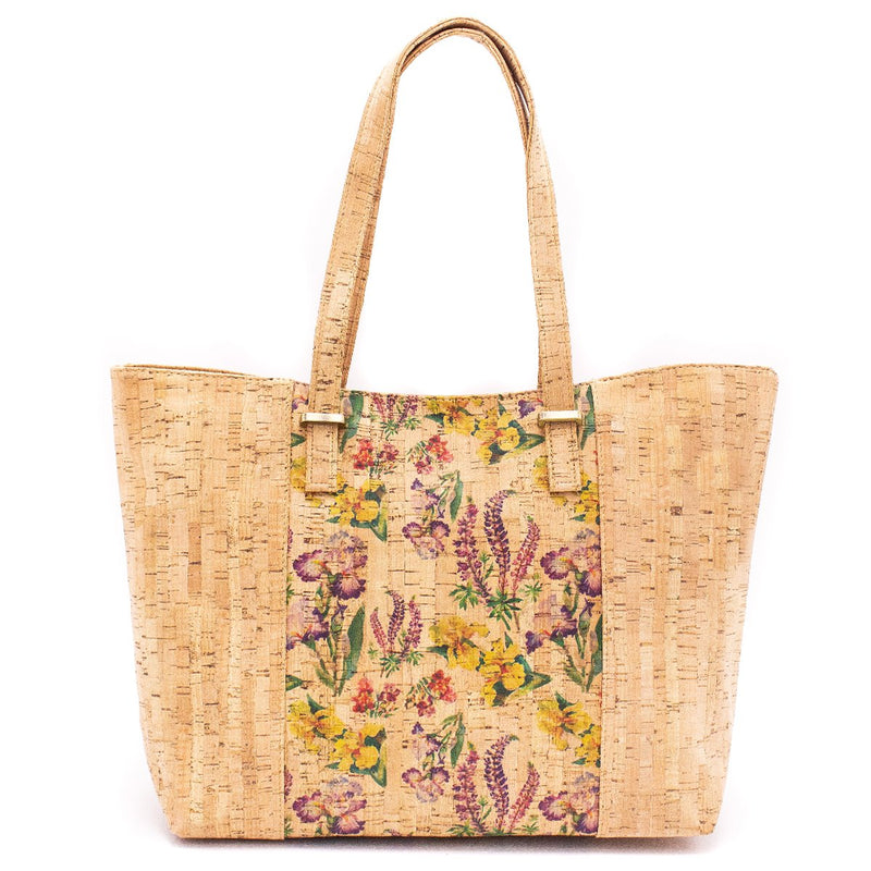 Natural cork bag with beautiful pattern women shoulder handbags BAG-374/624-handbag