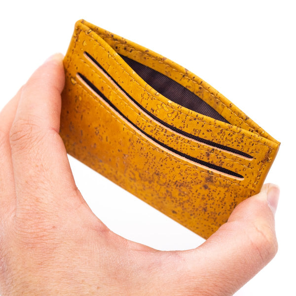 Cork Minimalist Wallet slim card wallet BAG-254-ABCDE