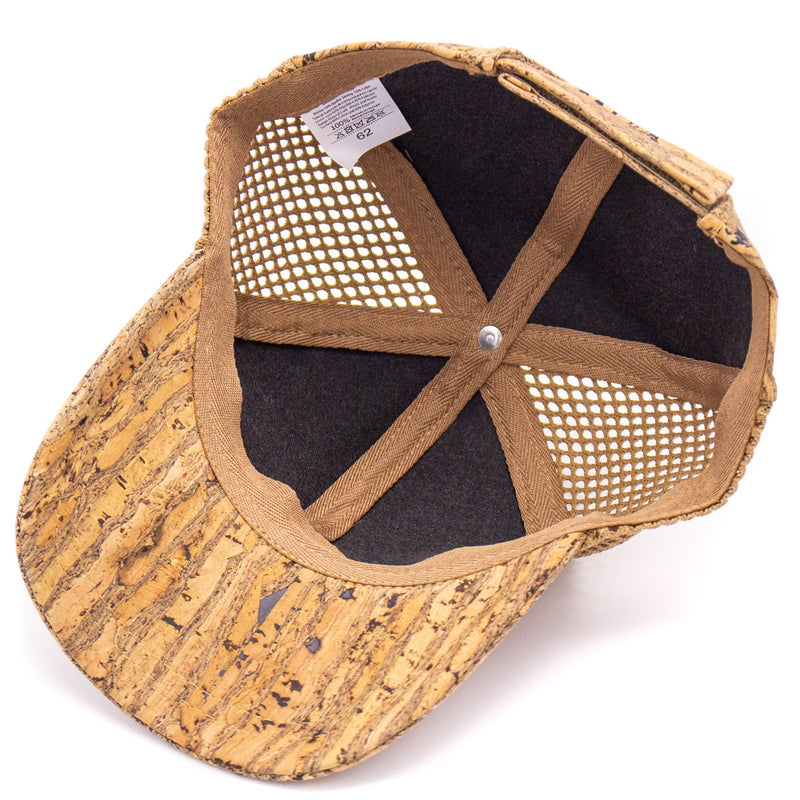 Stripe Cork hat natural cork Baseball cap L-507