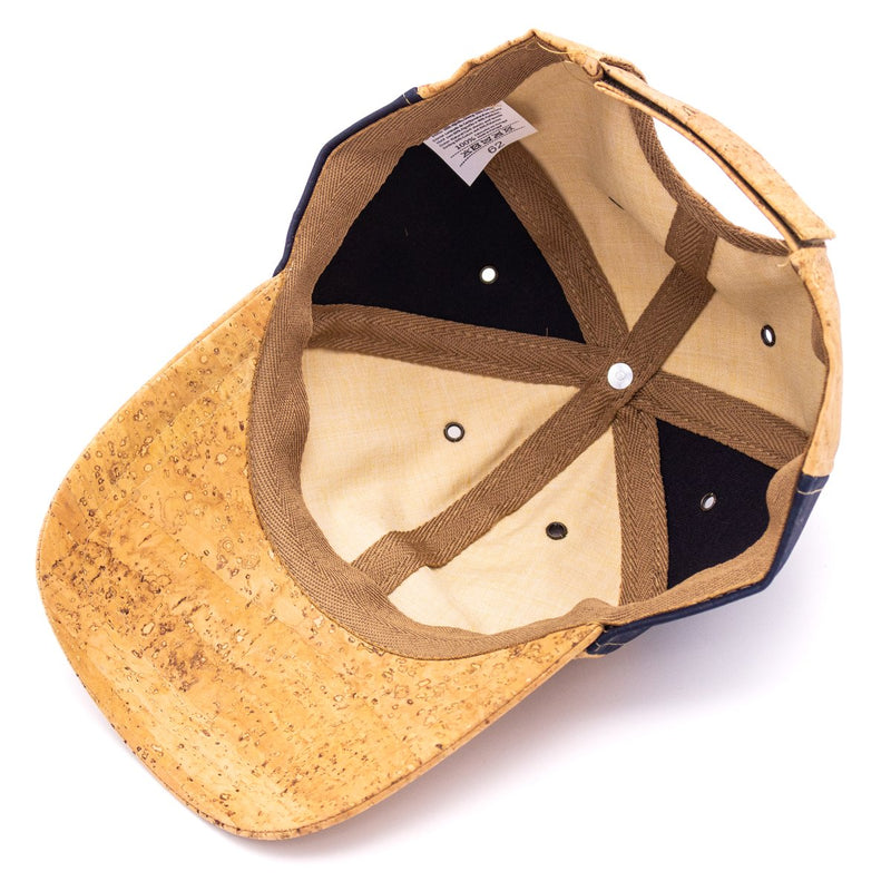Natural blue cork hat natural cork Baseball cap L-513