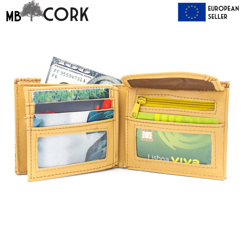 PROMOTIONAL Cork with fake leather wallet LE-004-B