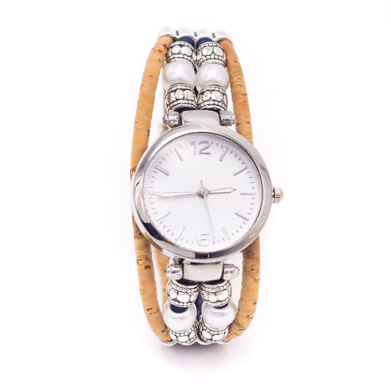 Handmade cork watch for women WA-142