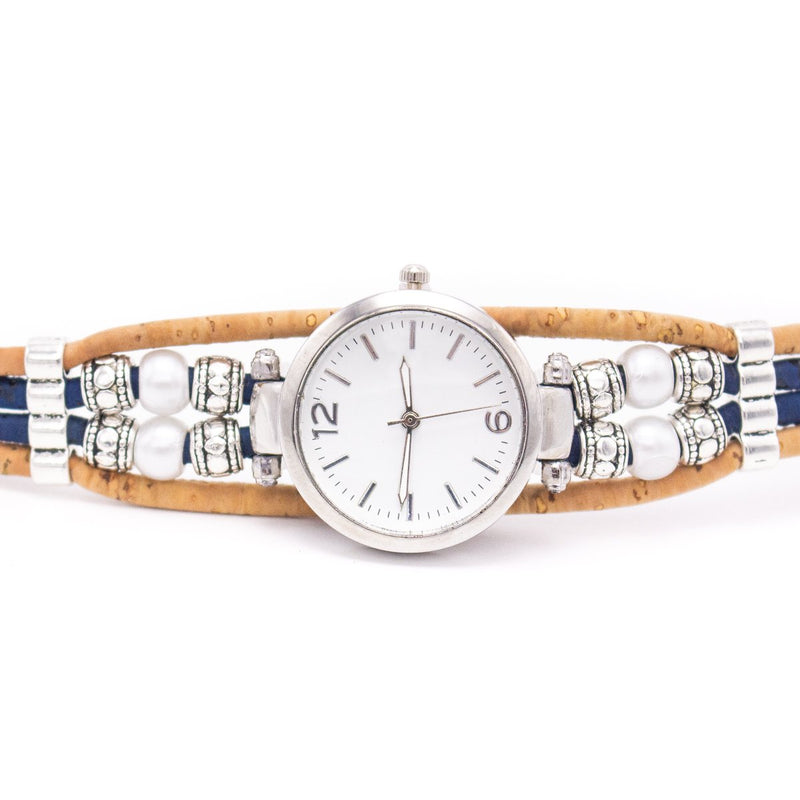Handmade cork watch for women WA-142