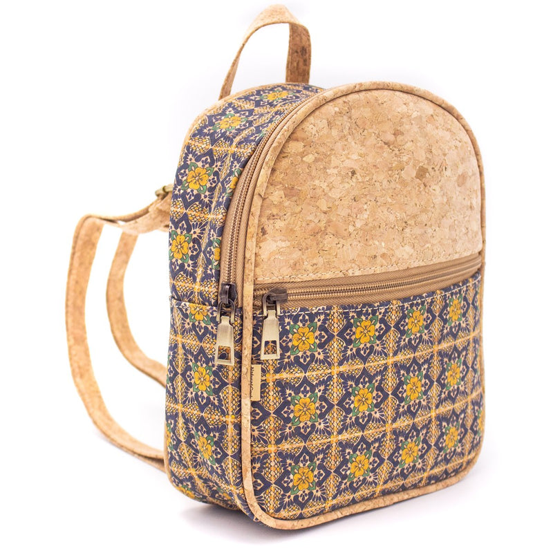 Natural cork girls women backpack  BAG-627-AB-Backpack