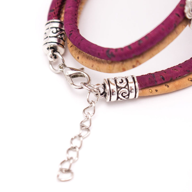 Handmade cork watch for women WA-144