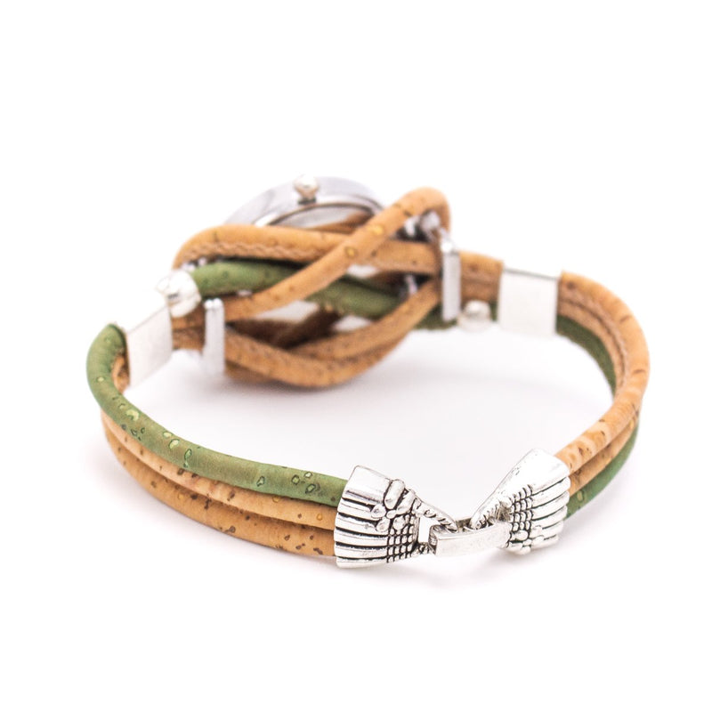 Handmade cork watch for women WA-146
