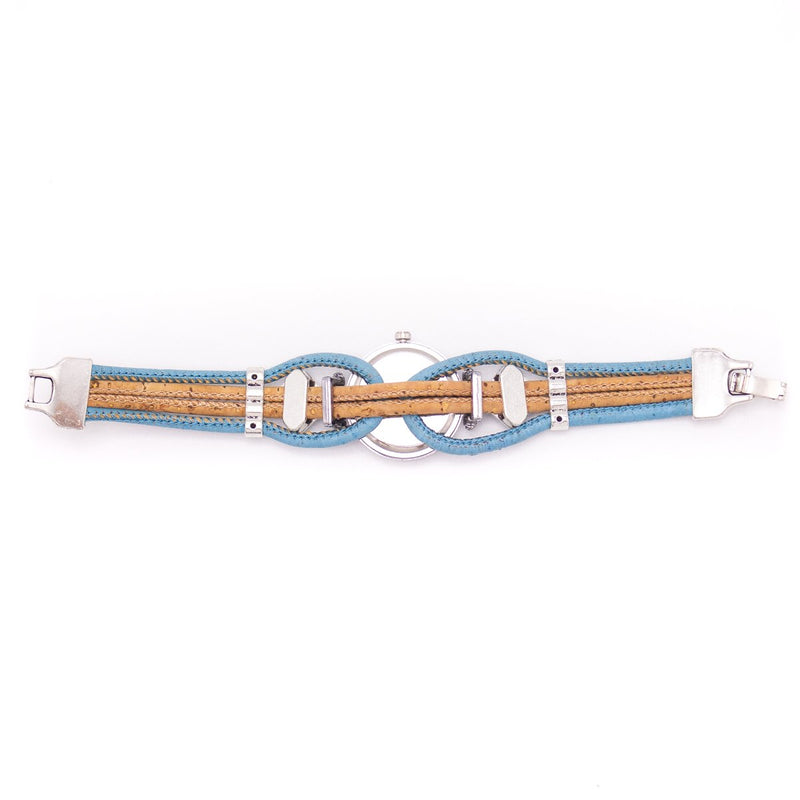 Handmade cork watch for women WA-148