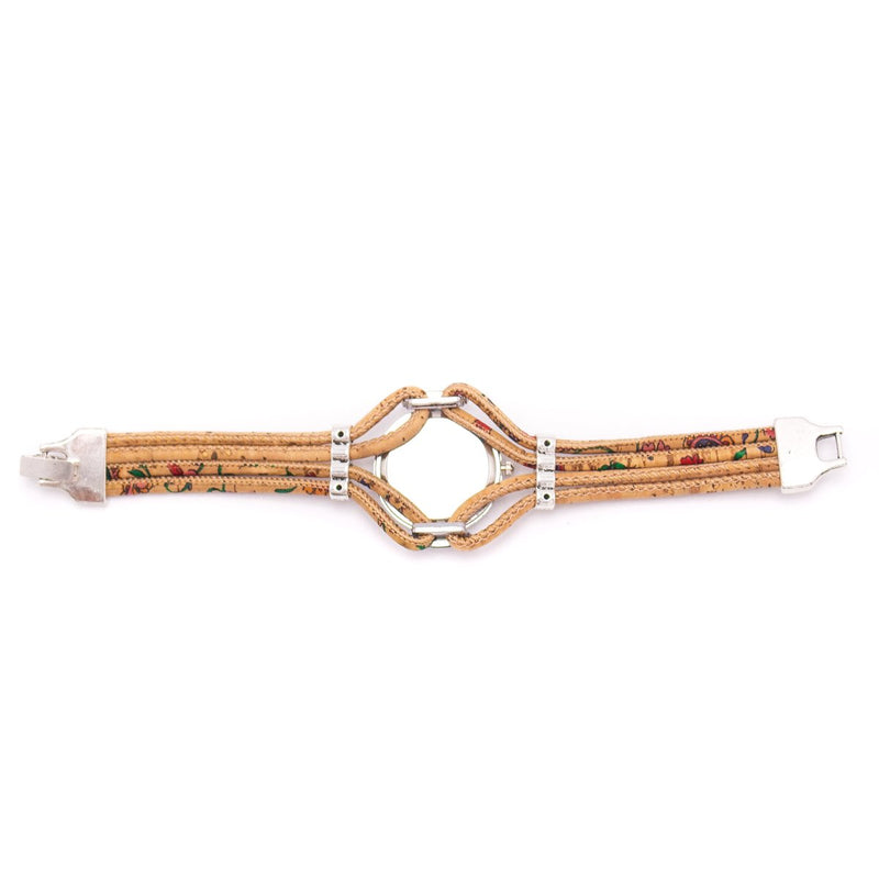 Handmade cork watch for women WA-147