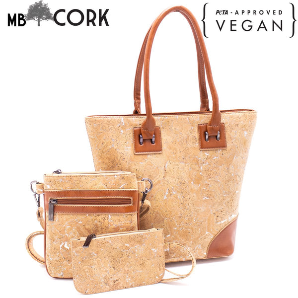 Cork handbags +bodycross+small bag set of three bags Bagc-005