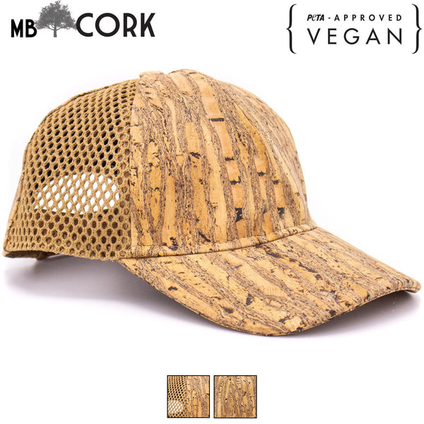 Stripe Cork hat natural cork Baseball cap L-507