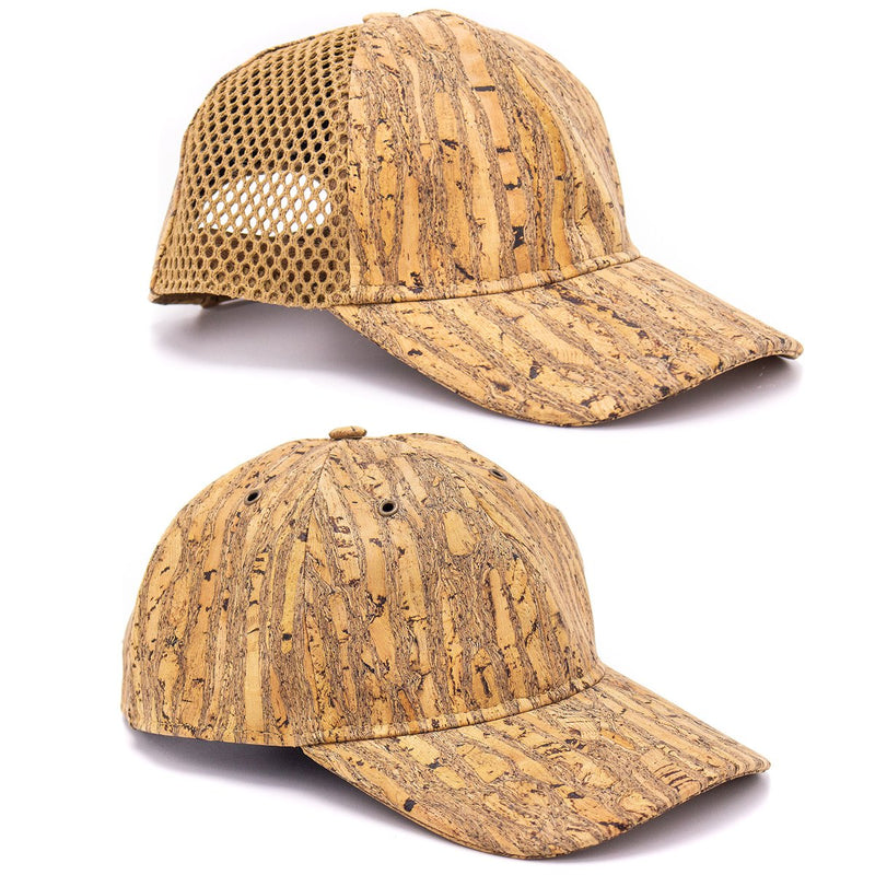 Stripe Cork hat natural cork Baseball cap L-507