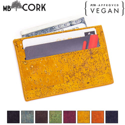 Cork Minimalist Wallet slim card wallet BAG-254-ABCDE