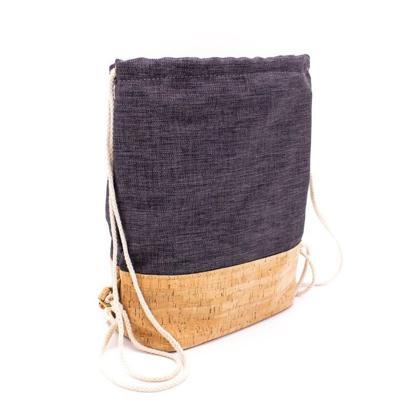 Cork Gymsack gym bag backpack sports bag cotton with cork BAG-601