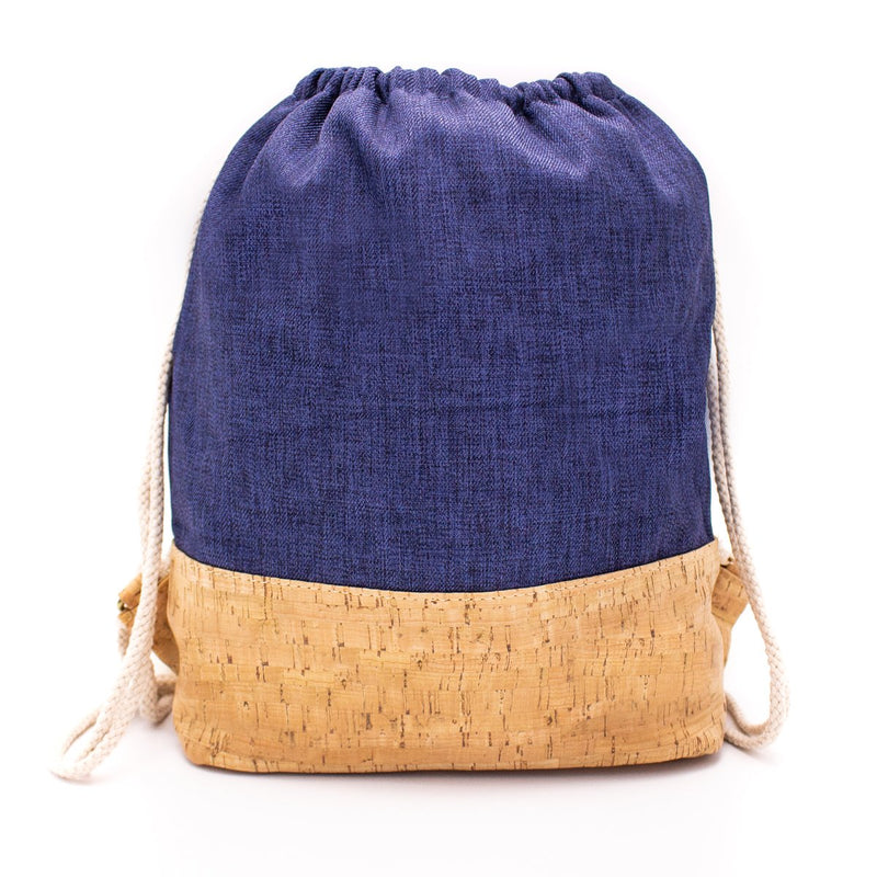 Cork Gymsack gym bag backpack sports bag cotton with cork BAG-601