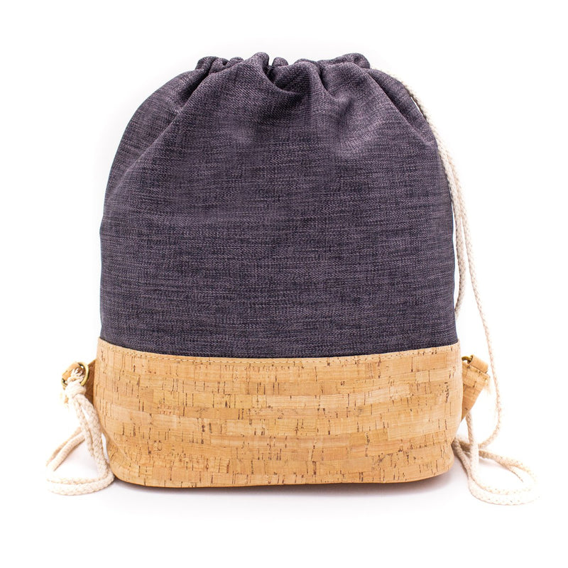 Cork Gymsack gym bag backpack sports bag cotton with cork BAG-601
