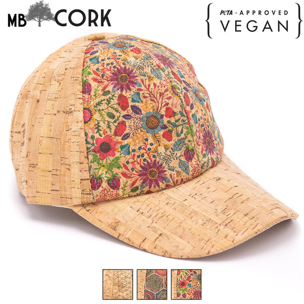 Cork hat natural women men cork Baseball cap L-058